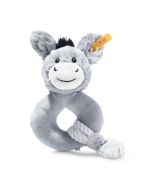 Soft Cuddly Friends Dinkie Esel Greifling mit Rassel