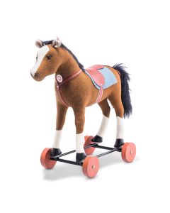 Friedhelms Pferd auf Rädern