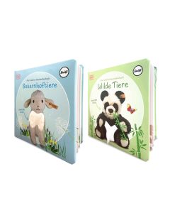 Fühlbuch Bundle Bauernhoftiere und Wilde Tiere