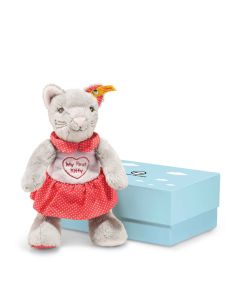 My first Steiff Knister-Katze in Geschenkbox