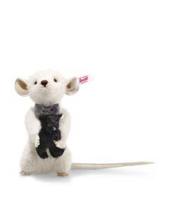 Peky Maus mit Teddybär