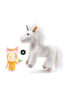 Set - Soft Cuddly Friends Unica Einhorn und Kreativ-Tonie Prinzessin